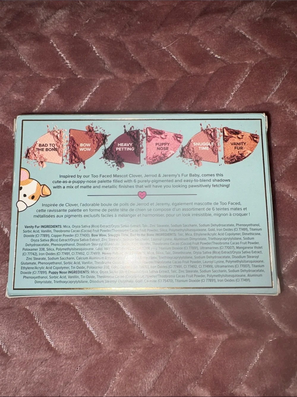 Too Faced Pretty Puppy Eyeshadow Palette